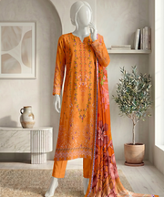 Ittehad Signature Vol-01 Printed Premium Lawn Unstitched 3Pc Suit D-05