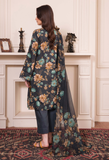 Humdum Coco Digital Printed Viscose Unstitched 3Pc Suit D-06