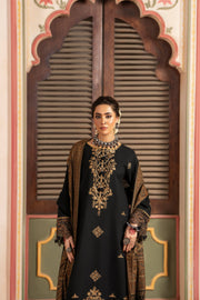 CELTS Premium Embroidered Dhanak Unstitched 3Pc Suit D-07