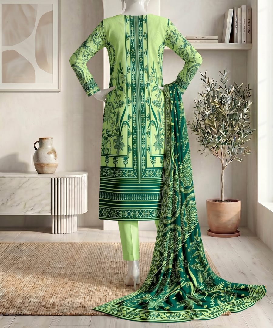 Ittehad Signature Vol-01 Printed Premium Lawn Unstitched 3Pc Suit D-09
