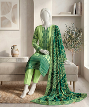 Ittehad Signature Vol-01 Printed Premium Lawn Unstitched 3Pc Suit D-09