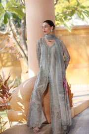 Noor by Saadia Asad Eid Luxury Handwork Laserkari Unstitched 3Pc Suit D-01A