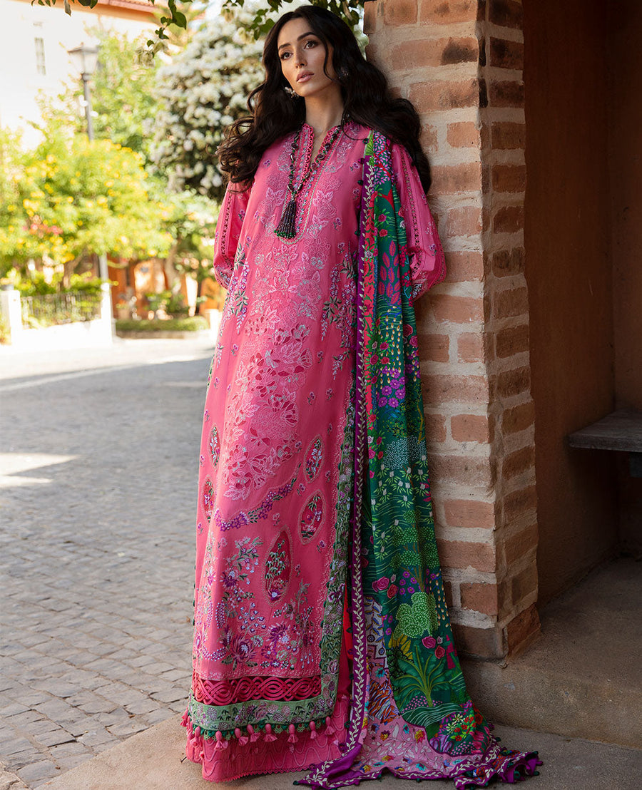 Ilana by Republic Embroidered Lawn Unstitched 3Pc Suit D1-A Clèmence