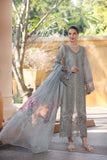 Noor by Saadia Asad Eid Luxury Handwork Laserkari Unstitched 3Pc Suit D-01A