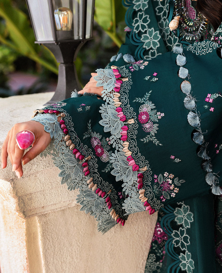 Republic WomensWear Kalani Embroidered Lawn Unstitched 3Pc Suit D1-B - Zehra
