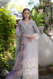 Noor by Saadia Asad Luxury Chikankari Lawn Unstitched 3Pc Suit D-01B