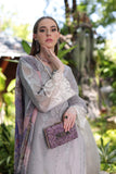 Noor by Saadia Asad Luxury Chikankari Lawn Unstitched 3Pc Suit D-01B