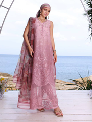 Noor by Saadia Asad Luxe PrintKari Unstitched Lawn 3Pc Suit D1-B