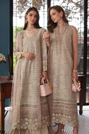 Noor by Saadia Asad Eid Luxury Schiffli Laserkari Unstitched 3Pc Suit D-01