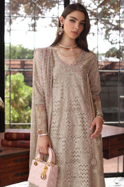 Noor by Saadia Asad Eid Luxury Schiffli Laserkari Unstitched 3Pc Suit D-01