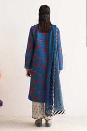 Coco by Zara Shahjahan Printed Lawn Unstitched 3Pc Suit D-01 BULBUL