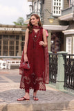 Noor by Saadia Asad Eid Luxe Chikankari Unstitched 3Pc Suit D-01
