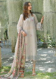Noor by Saadia Asad Eid Luxe Printedkari Unstitched 3Pc Suit D-10A