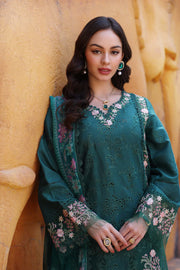 Noor by Saadia Asad Eid Luxury Handwork Laserkari Unstitched 3Pc Suit D-10A