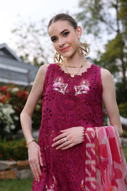 Noor by Saadia Asad Luxury Chikankari Lawn Unstitched 3Pc Suit D-10A