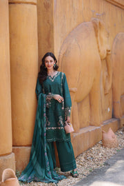 Noor by Saadia Asad Eid Luxury Handwork Laserkari Unstitched 3Pc Suit D-10A