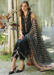 Noor by Saadia Asad Eid Luxe Printedkari Unstitched 3Pc Suit D-10B