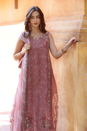 Noor by Saadia Asad Eid Luxury Handwork Laserkari Unstitched 3Pc Suit D-10B