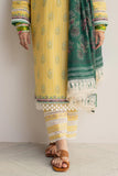 Coco by Zara Shahjahan Printed Lawn Unstitched 3Pc Suit D-10 CHAMPA