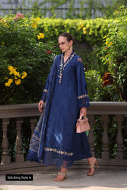 Noor by Saadia Asad Eid Luxury Schiffli Laserkari Unstitched 3Pc Suit D-10