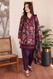 Humdum Coco Digital Printed Viscose Unstitched 3Pc Suit D-10