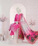 Ittehad Signature Printed Lawn Unstitched 3Pc Suit D-11