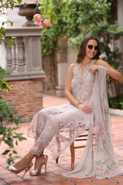 Noor by Saadia Asad Eid Luxury Schiffli Laserkari Unstitched 3Pc Suit D-11