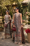 Noor by Saadia Asad Eid Luxe Printkhaas Unstitched 3Pc Suit D-11 Wild Safari