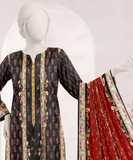 Ittehad Signature Printed Lawn Unstitched 3Pc Suit D-12