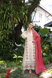 Noor by Saadia Asad Luxury Chikankari Lawn Unstitched 3Pc Suit D-12B