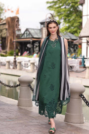 Noor by Saadia Asad Eid Luxe Chikankari Unstitched 3Pc Suit D-12