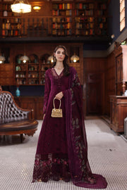 Noor by Saadia Asad Eid Luxury Schiffli Laserkari Unstitched 3Pc Suit D-12