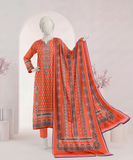 Ittehad Signature Printed Lawn Unstitched 3Pc Suit D-13