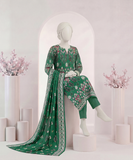 Ittehad Signature Printed Lawn Unstitched 3Pc Suit D-15