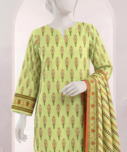 Ittehad Signature Printed Lawn Unstitched 3Pc Suit D-06