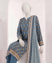 Ittehad Signature Printed Lawn Unstitched 3Pc Suit D-08