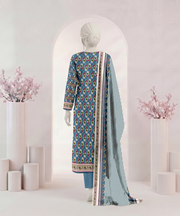 Ittehad Signature Printed Lawn Unstitched 3Pc Suit D-08