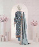 Ittehad Signature Printed Lawn Unstitched 3Pc Suit D-18