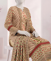 Ittehad Signature Printed Lawn Unstitched 3Pc Suit D-09