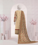 Ittehad Signature Printed Lawn Unstitched 3Pc Suit D-19