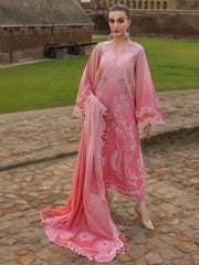 Crimson Tasawar Luxe Lawn Unstitched 3Pc Suit D-1B ALL THINGS OMBRE