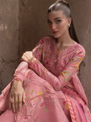 Crimson Tasawar Luxe Lawn Unstitched 3Pc Suit D-1B ALL THINGS OMBRE