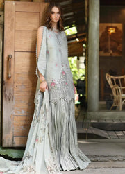 Noor by Saadia Asad Eid Luxe Printedkari Unstitched 3Pc Suit D-02A