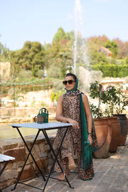 Noor by Saadia Asad Luxe Chikankari Unstitched Lawn 3Pc Suit D2-A
