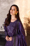 Noor by Saadia Asad Embroidered Linen Unstitched 3Pc Suit D-02A