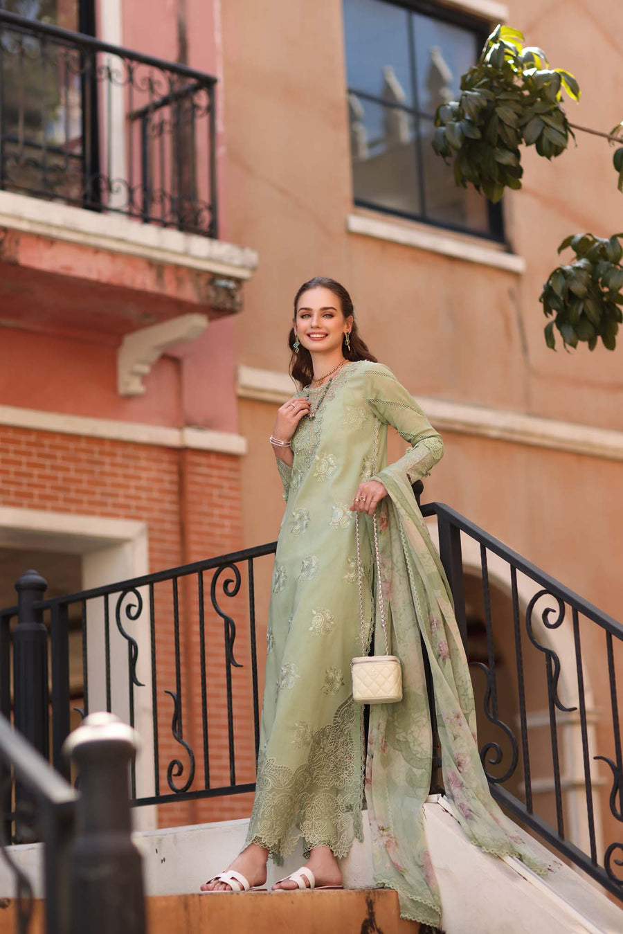 Noor by Saadia Asad Eid Luxe Printkhaas Unstitched 3Pc Suit D-02A