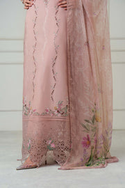 Noor by Saadia Asad Luxe Chikankari Unstitched Lawn 3Pc Suit D2-A
