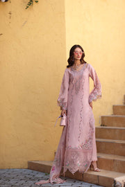Noor by Saadia Asad Luxe Chikankari Unstitched Lawn 3Pc Suit D2-A