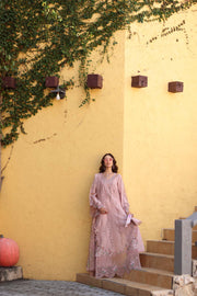 Noor by Saadia Asad Luxe Chikankari Unstitched Lawn 3Pc Suit D2-A