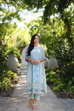 Noor by Saadia Asad Luxury Chikankari Lawn Unstitched 3Pc Suit D-02A